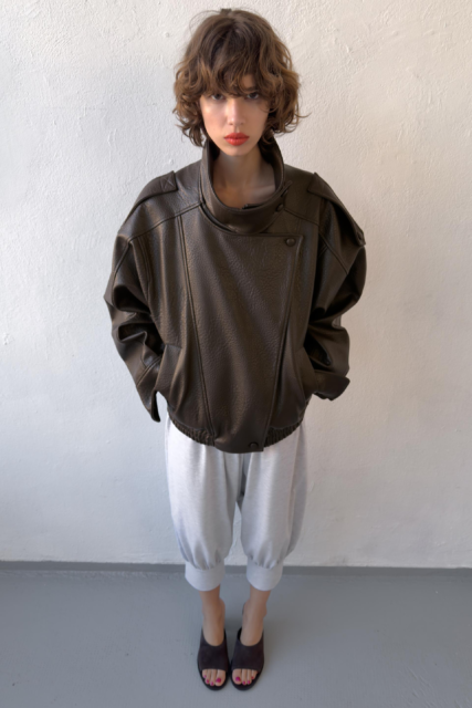 Faux Leather Jacket