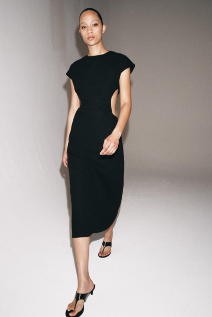 ZW Collection Cut out Dress